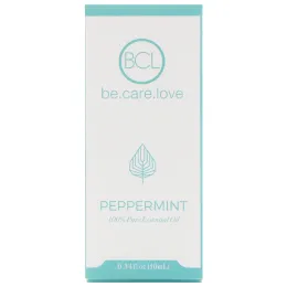 BCL, Be Care Love, 100% чистое эфирное масло, мята перечная, 0,34 ж. унц. (10 мл)