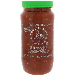 Huy Fong Foods Inc., Чесночный соус с чили, 18 унций (510 г)