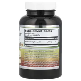 Amazing Nutrition, Комплекс женьшеня, 1000 мг, 120 капсул (500 мг в каждой капсуле)