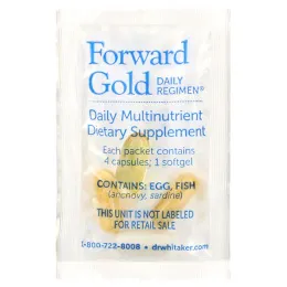 Dr. Whitaker, Forward Gold Daily Regimen, For Adults 65+, 60 Packets