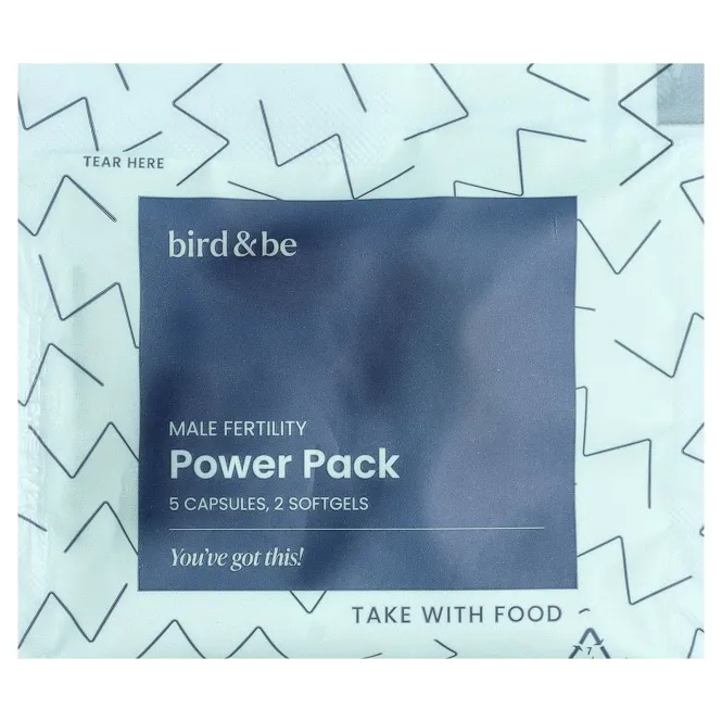 Bird and Be, комплекс для повышения мужской фертильности, 30 веганских пакетиков