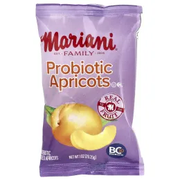 Mariani, пробиотики и абрикосы, 8 пакетиков по 28,25 г (1 унции)