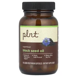 Plnt, Масло черного тмина, 90 жидких вегетарианских капсул