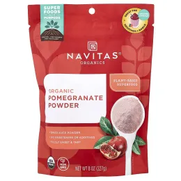 Navitas Organics, Органический гранатовый порошок, 227 г (8 унций)