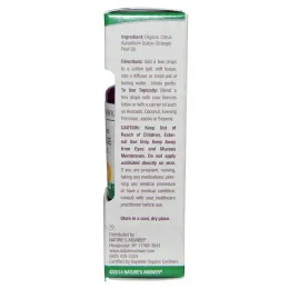 Nature's Answer, Органические эфирные масла, масло апельсина, 0,5 жидких унций (15 мл)