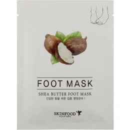 Skinfood, Маска для ног с маслом ши, 0,54 ж. унц. (16 мл)