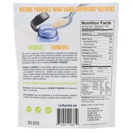 Laird Superfood, Hydrate, Tumeric, Coconut Water with Aquamin, 8 oz (227 g)