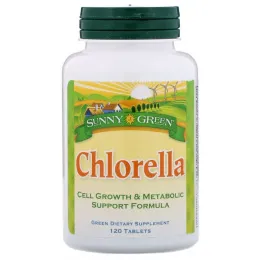 Sunny Green, Chlorella, 120 Tablets