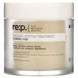 RE:P, Organic Cotton Treatment, Toning Pad, 90 Pads, 4.39 fl oz (130 ml)
