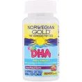 Norwegian GOLD kids DHA с фруктовым вкусом, 60 жевательных капсул
