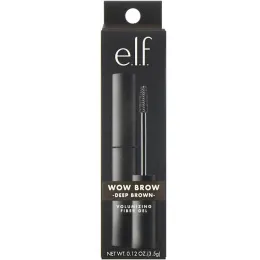 E.L.F., Wow Brow Gel, гель для бровей, темно-коричневый, 3,5 г (0,12 унции)