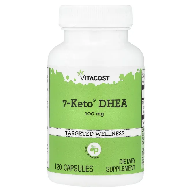 Vitacost, 7-Keto® DHEA, 100 mg, 120 Capsules