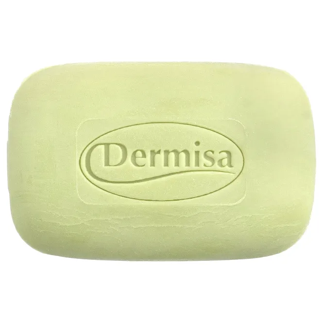 Dermisa, увлажняющее кусковое мыло, для всех типов кожи, 85 г (3 унции)