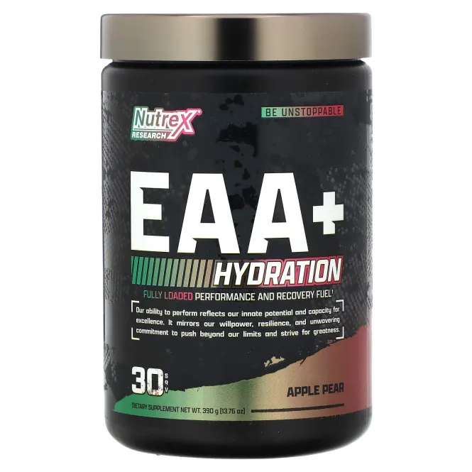 Nutrex Research, EAA + Hydration, яблочная груша, 390 г (13,8 унции)