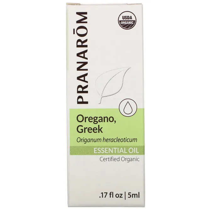 Pranarom, Essential Oil, Oregano, Greek, .17 fl oz (5 ml)