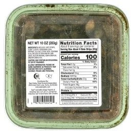 Natural Delights, Полоски для финика Medjool с лаймом и чили Tajin®, 283 г (10 унций)