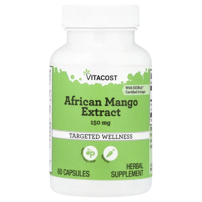 Vitacost, African Mango Extract, 150 mg, 60 Capsules