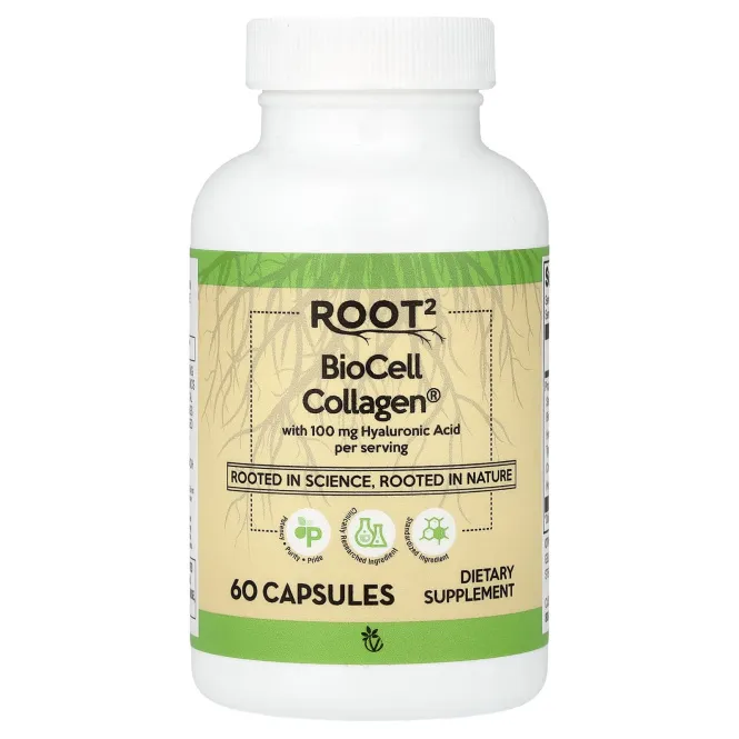 Vitacost, Root2, BioCell Collagen®, 60 капсул