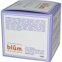Blum Naturals, Питательный ночной крем, лаванда, 50 мл (1,69 унции)