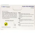 VetriScience, Flea + Tick Defense for Dogs 45-88 lbs., 3 Applicators, 0.091 fl oz Each