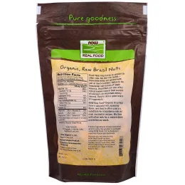 Now Foods, Органические бразильские орехи, несолёные, 284 г