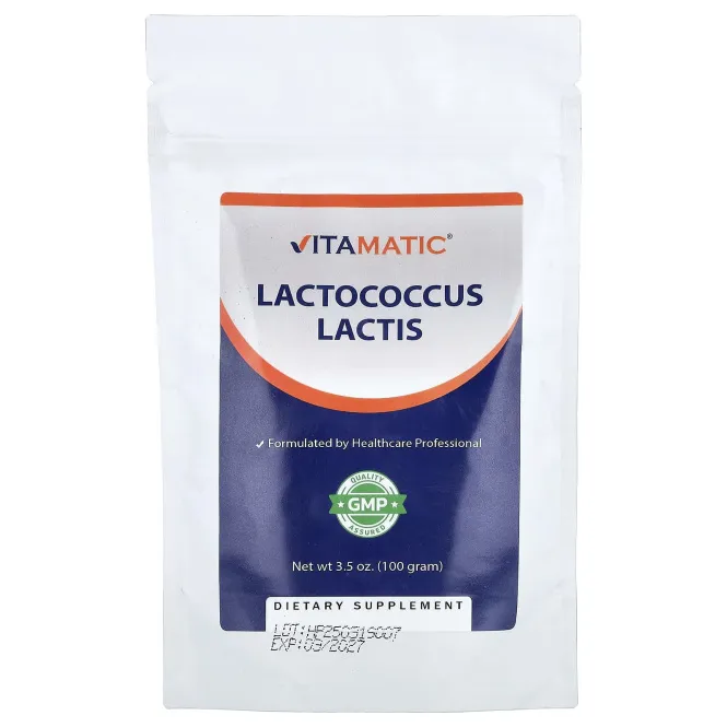 Vitamatic, лактококк (Lactococcus lactis), 100 г (3,5 унции)