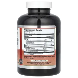 Amazing Nutrition, Жир дикого аляскинского лосося, 2000 мг, 180 мягких таблеток