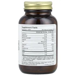 The Synergy Company, Органический витаминный супер B-комплекс, 60 растительных таблеток