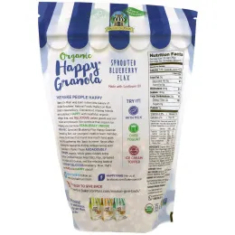 Bakery On Main, Органика, веселые мюсли, пророщенные семена, черника, лен, 11 унций (312 г)