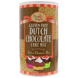 FunFresh Foods, Dowd & Rodgers, Cake Mix, Dutch Chocolate, 14.5 oz (407 g)