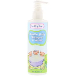 Healthy Times, Нежный малыш, Шампунь и средство для купания, Без слез, 8 унций (236 мл)