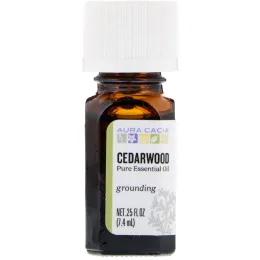 Aura Cacia, Discover Cedarwood, .25 fl oz (7.4 ml)