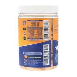 Zesty Paws, Лакомство с лососем для собак и кошек, Выловлено в диких условиях, Заморожено и высушено сублимацией, Для всех возрастов, 4,5 унц.(127,5 г)