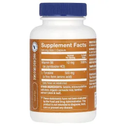 The Vitamin Shoppe, L-тирозин, 500 мг, 100 капсул