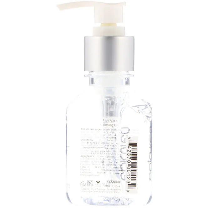 Epicuren Discovery, Aloe Vera Calming Gel, 4 fl oz (125 ml)