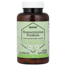Vitacost, Synergy®, добавка с гомоцистеином, 60 капсул