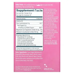 UpSpring, MilkFlow, электролиты, пажитник и кникус, напиток со вкусом ягод, 16 пакетиков по 10 г (0,35 унции)