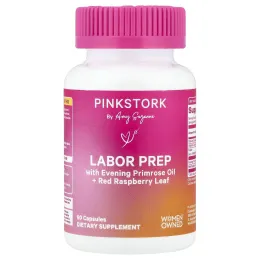 Pink Stork, препарат для подготовки к родам, 60 капсул