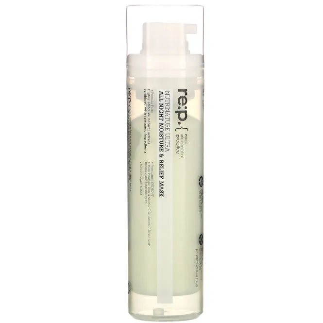 RE:P, Nutrinature Ultra, All-Night Moisture & Relief Mask, 3.38 fl oz (100 ml)