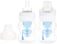 Dr. Brown's, Natural Flow, Wide-Neck, Level 1, 0 + Months, 2 Pack Bottles, 4 oz (120 ml) Each