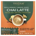 Vahdam Teas, растворимая смесь, чай латте, 10 пакетиков, 220 г
