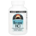 Source Naturals, Бетаин гидрохлорид, 650 мг, 90 таблеток