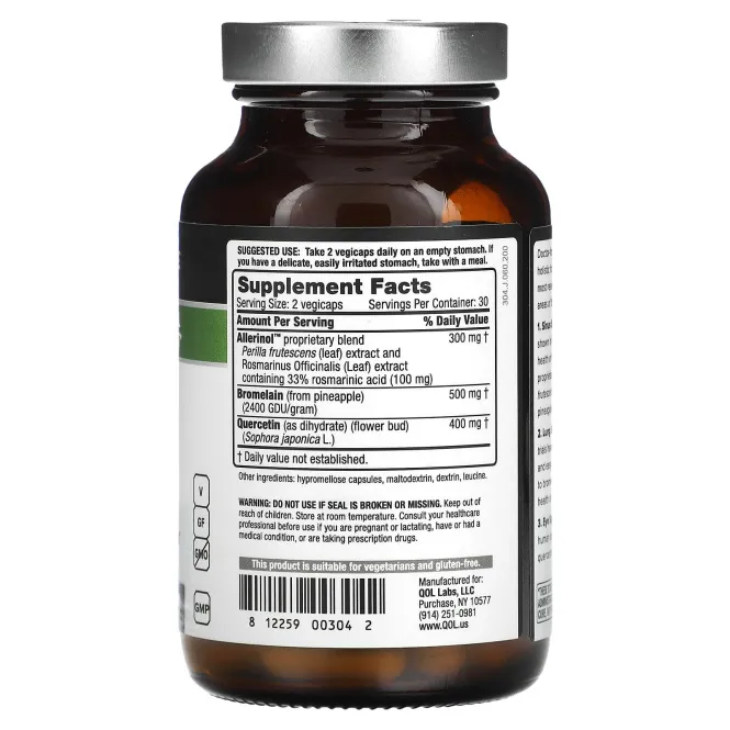 Quality of Life, Аллерфин`` 60 растительных капсул