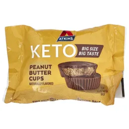 Atkins, Keto, чашки с арахисовой пастой, 8 чашек, 30 г (1,06 унции)