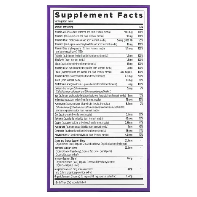 New Chapter Мультивитамины для каждой женщин, 48 таблеток