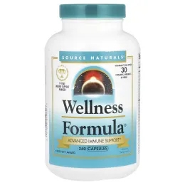 Source Naturals, Wellness Formula, улучшенная поддержка иммунитета, 240 капсул