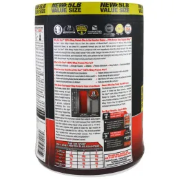 Six Star, Серия Elite, 100% сывороточный протеин плюс, тройной шоколад, 5,00 фунтов (2,27 кг)