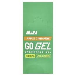 BPN, Go Gel, Endurance гель, яблоко и корица, 10 пакетиков по 41 г (1,45 унции)