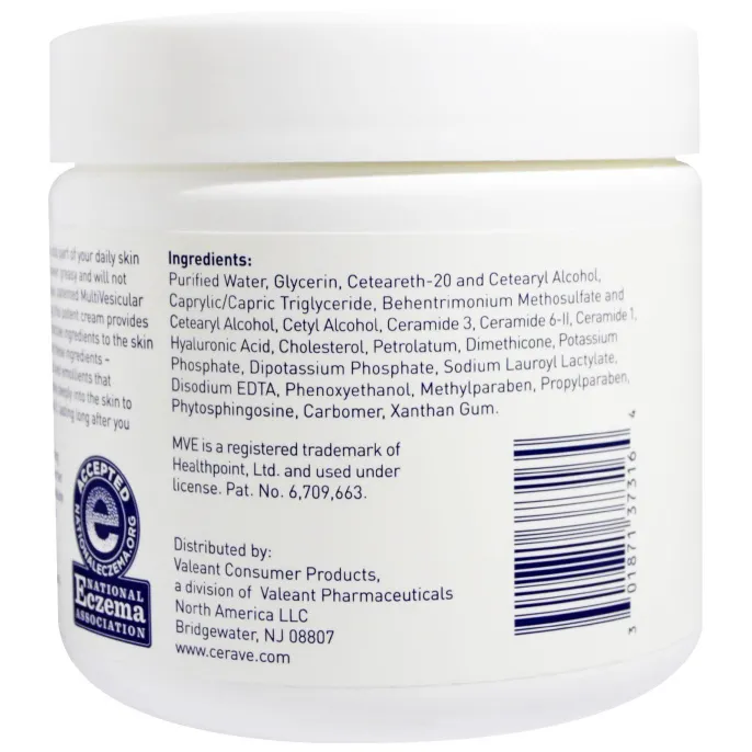 CeraVe, Увлажняющий крем, 16 унций (453 г)