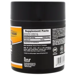 Body Fortress, 100% чистый креатин HCL, лимон-лайм, 3.52 унц. (100 г)